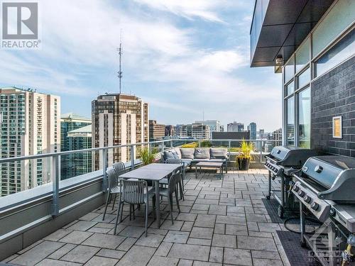 255 Bay Street Unit#1308, Ottawa, ON - Outdoor With Deck Patio Veranda With View