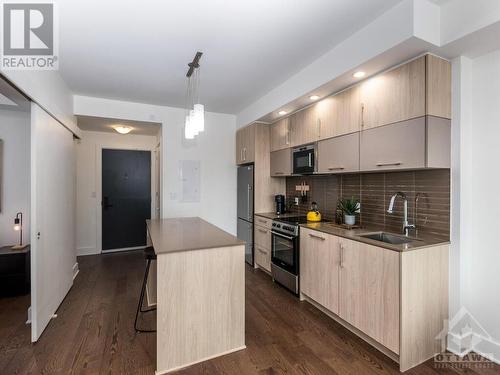 255 Bay Street Unit#1308, Ottawa, ON - Indoor Photo Showing Kitchen