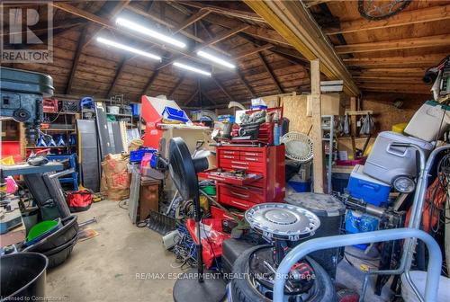 97 Eagle Avenue, Brantford, ON - Indoor Photo Showing Garage