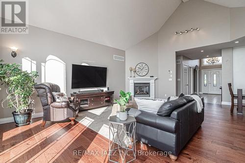 45 Coates Road W, Oshawa, ON - Indoor Photo Showing Living Room With Fireplace