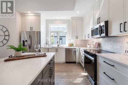 47 - 63 Compass Trail, Central Elgin (Port Stanley), ON - Indoor Photo Showing Kitchen With Upgraded Kitchen