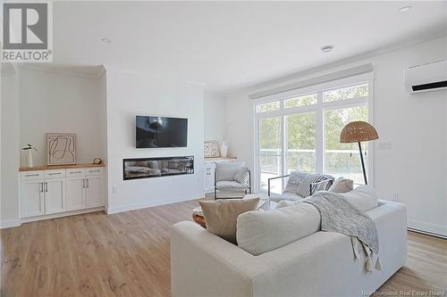 37 Mallard Lane, Coal Creek, NB - Indoor Photo Showing Living Room With Fireplace