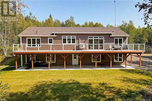 37 Mallard Lane, Coal Creek, NB - Outdoor With Deck Patio Veranda