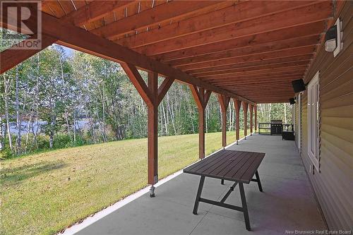 37 Mallard Lane, Coal Creek, NB - Outdoor With Deck Patio Veranda With Exterior