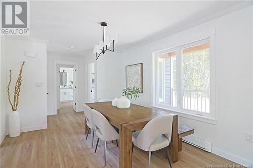 37 Mallard Lane, Coal Creek, NB - Indoor Photo Showing Dining Room