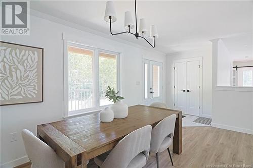 37 Mallard Lane, Coal Creek, NB - Indoor Photo Showing Dining Room