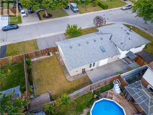 8 Camelot Drive, Hamilton, ON - Outdoor With Above Ground Pool