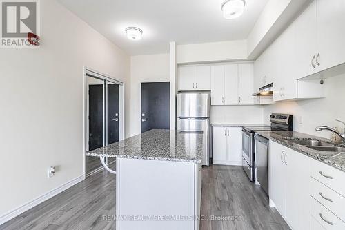 109 - 200 Lagerfeld Drive, Brampton (Northwest Brampton), ON - Indoor Photo Showing Kitchen With Double Sink With Upgraded Kitchen