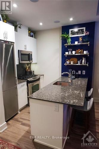 210 - 100 Champagne Avenue S, Ottawa, ON - Indoor Photo Showing Kitchen