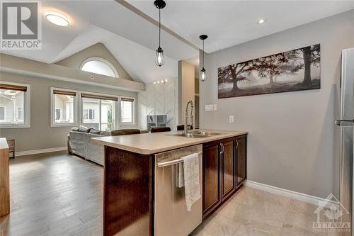 1113K Stittsville Main Street, Stittsville, ON - Indoor Photo Showing Kitchen With Double Sink