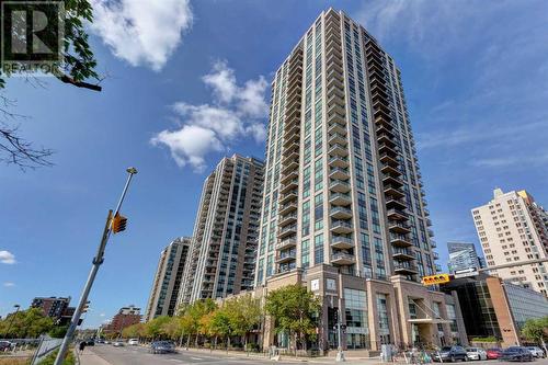 2203, 1111 10 Street Sw, Calgary, AB - Outdoor With Balcony With Facade