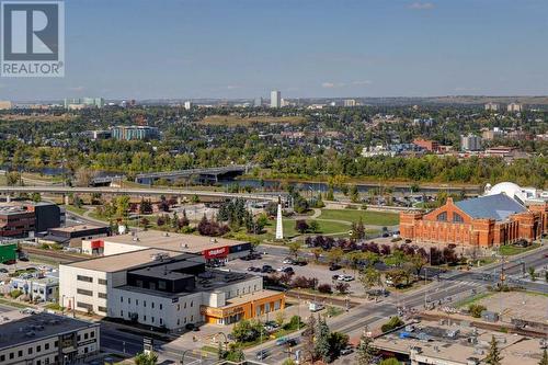 2203, 1111 10 Street Sw, Calgary, AB - Outdoor With View