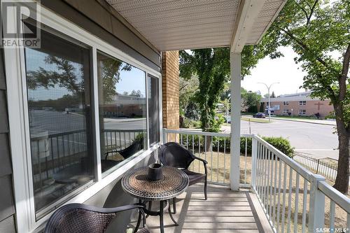 5 230 Broadway Avenue E, Regina, SK - Outdoor With Deck Patio Veranda With Exterior