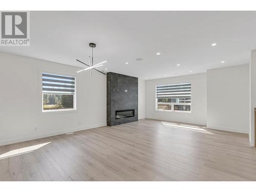 3924 Brink Court, Prince George, BC - Indoor Photo Showing Living Room With Fireplace