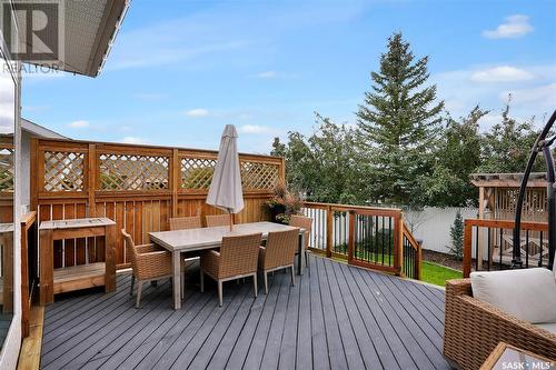 3640 Bishop Crescent E, Regina, SK - Outdoor With Deck Patio Veranda With Exterior