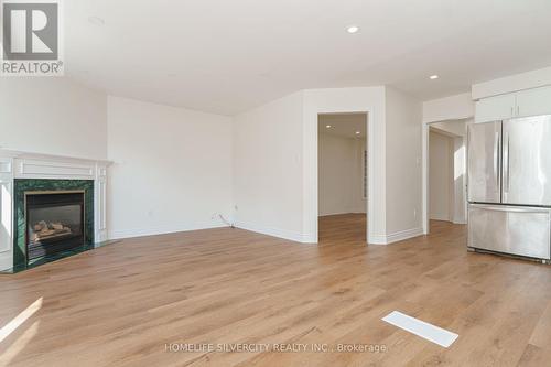 46 Ribbon Drive, Brampton (Sandringham-Wellington), ON - Indoor Photo Showing Living Room With Fireplace