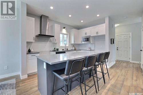 5513 Nicholson Avenue, Regina, SK - Indoor Photo Showing Kitchen With Upgraded Kitchen