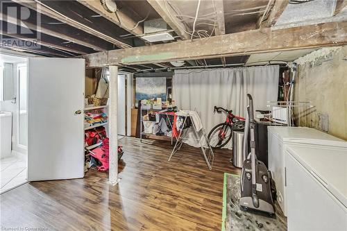 82 Ottawa Street S, Hamilton, ON - Indoor Photo Showing Basement