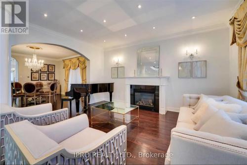 117 Theodore Place, Vaughan, ON - Indoor Photo Showing Living Room With Fireplace