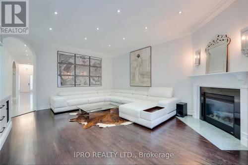 117 Theodore Place, Vaughan, ON - Indoor Photo Showing Living Room With Fireplace