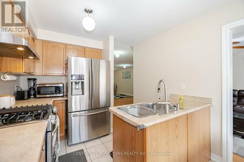 24 Caversham Drive, Brampton, ON - Indoor Photo Showing Kitchen With Double Sink