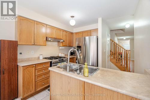 24 Caversham Drive, Brampton, ON - Indoor Photo Showing Kitchen With Double Sink