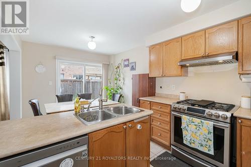 24 Caversham Drive, Brampton, ON - Indoor Photo Showing Kitchen With Double Sink