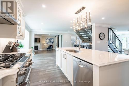 81 Flanders Drive, Hamilton, ON - Indoor Photo Showing Kitchen With Upgraded Kitchen