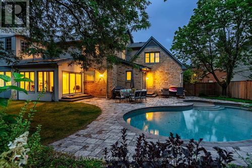 81 Flanders Drive, Hamilton, ON - Outdoor With In Ground Pool With Backyard