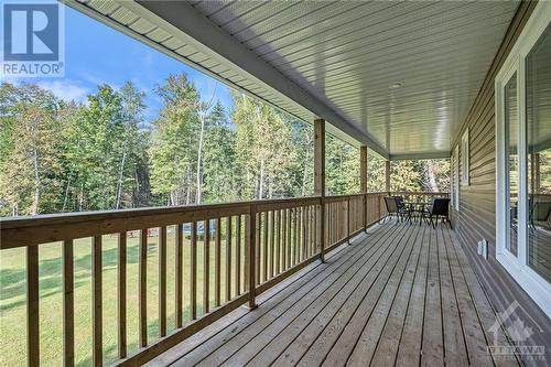 1523 Garden Of Eden Road, Renfrew, ON - Outdoor With Deck Patio Veranda With Exterior