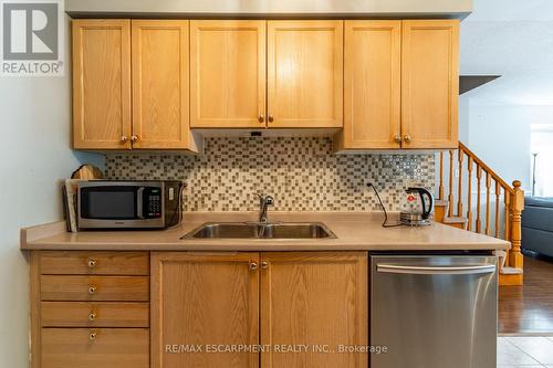 16 Newell Court, Hamilton (Waterdown), ON - Indoor Photo Showing Kitchen With Double Sink