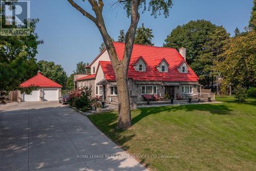 6949 Thorold Stone Road, Niagara Falls (Stamford), ON - Outdoor With Deck Patio Veranda