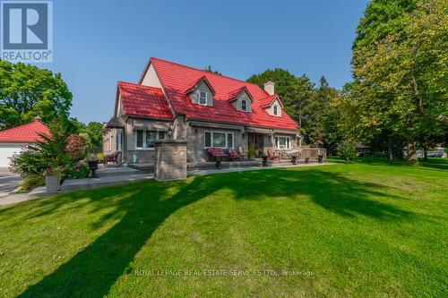 6949 Thorold Stone Road, Niagara Falls (Stamford), ON - Outdoor With Deck Patio Veranda