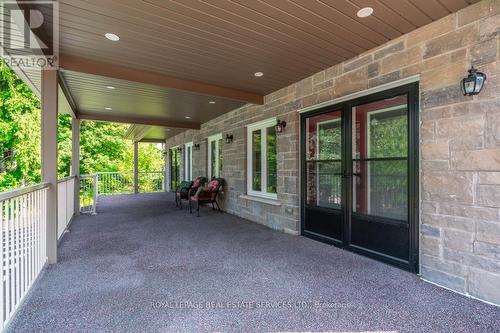 6949 Thorold Stone Road, Niagara Falls, ON - Outdoor With Deck Patio Veranda With Exterior