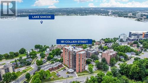 701 - 181 Collier Street, Barrie (North Shore), ON - Outdoor With Body Of Water With View