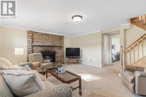 2 Guernsey Drive, Toronto, ON - Indoor Photo Showing Living Room With Fireplace