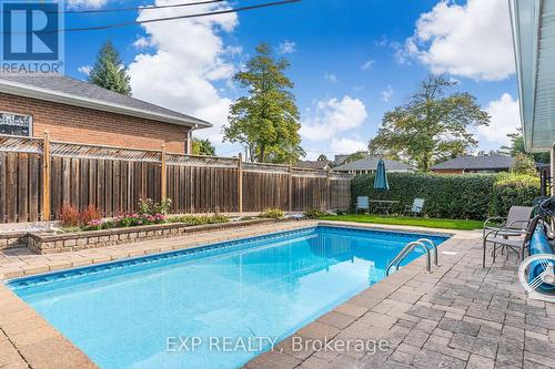 2 Guernsey Drive, Toronto, ON - Outdoor With In Ground Pool With Backyard