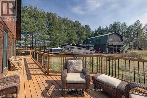 14653 Currie Road, Dutton/Dunwich (Dutton), ON - Outdoor With Deck Patio Veranda With Exterior