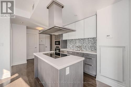 2411 - 8 The Esplanade, Toronto, ON - Indoor Photo Showing Kitchen With Double Sink