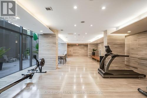 1124 - 39 Queens Quay E, Toronto, ON - Indoor Photo Showing Gym Room