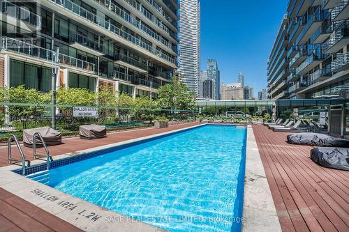 1124 - 39 Queens Quay E, Toronto (Waterfront Communities), ON - Outdoor With In Ground Pool