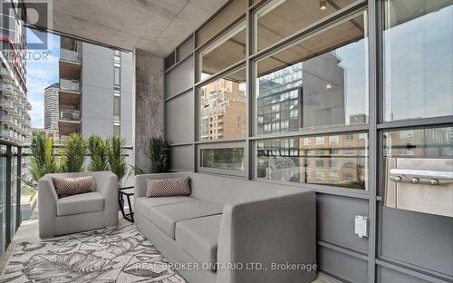 603 - 42 Camden Street, Toronto (Waterfront Communities), ON - Outdoor With Balcony With Exterior