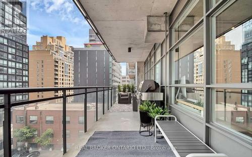 603 - 42 Camden Street, Toronto, ON - Outdoor With Balcony With Exterior