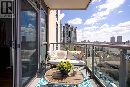 516 - 35 Brian Peck Crescent, Toronto, ON - Outdoor With Balcony With Exterior