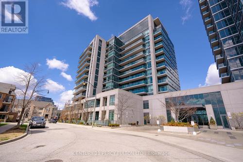 516 - 35 Brian Peck Crescent, Toronto, ON - Outdoor With Balcony With Facade