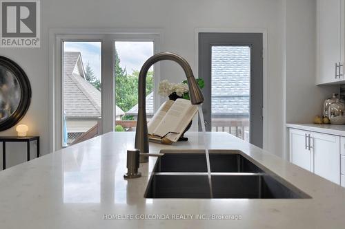 192 Glenashton Drive, Oakville (River Oaks), ON - Indoor Photo Showing Kitchen With Double Sink