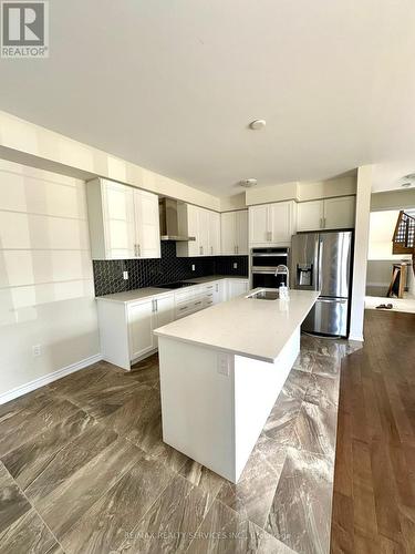 51 Sugar May Avenue E, Thorold, ON - Indoor Photo Showing Kitchen With Stainless Steel Kitchen With Double Sink With Upgraded Kitchen