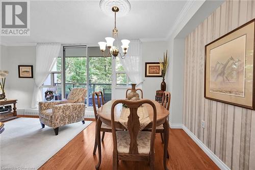 1968 Main Street W Unit# 401, Hamilton, ON - Indoor Photo Showing Dining Room