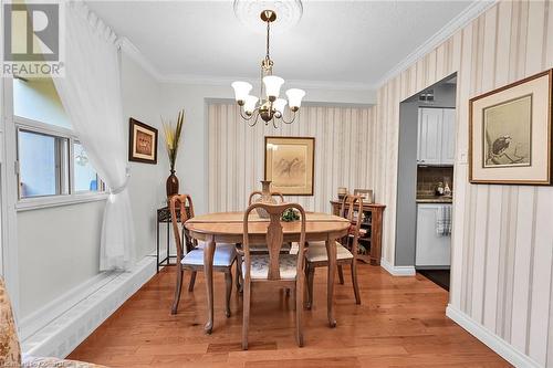 1968 Main Street W Unit# 401, Hamilton, ON - Indoor Photo Showing Dining Room