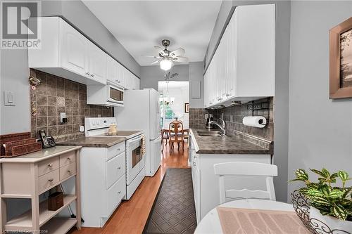 1968 Main Street W Unit# 401, Hamilton, ON - Indoor Photo Showing Kitchen